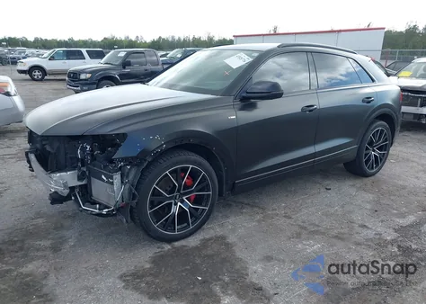 2019 Audi Q8 55 Premium из США, поврежденный, VIN WA1FVAF14KD043912
